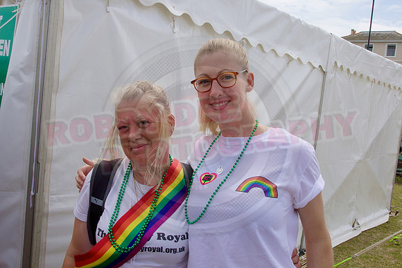 Isle of Wight Pride Village 2017.