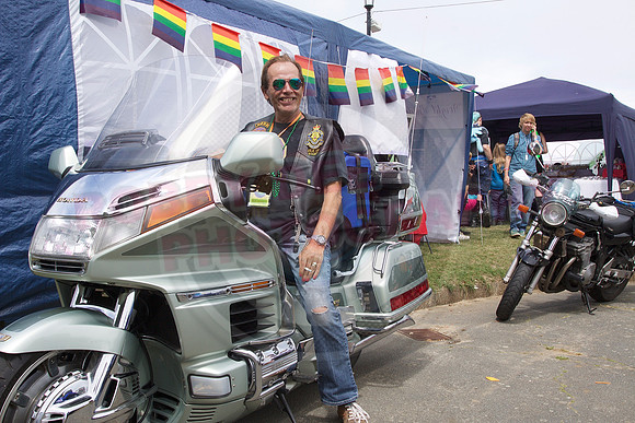 Isle of Wight Pride Village 2017.