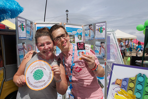 Isle of Wight Pride Village 2017.