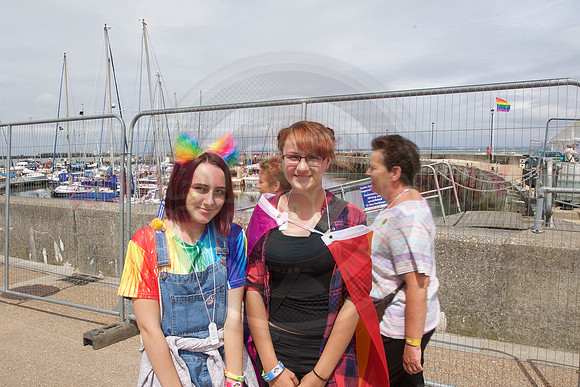 Isle of Wight Pride Village 2017.