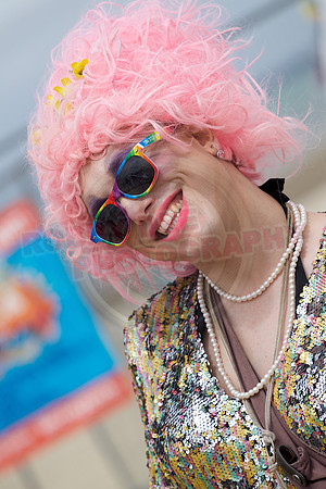Isle of Wight Pride Beach Arena 2017.