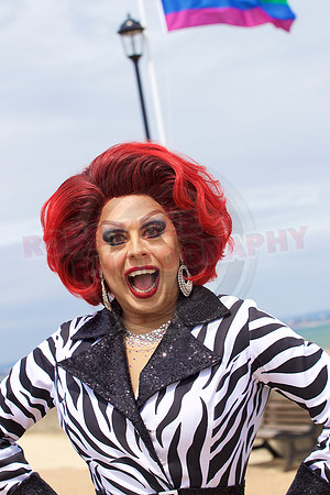 Isle of Wight Pride Beach Arena 2017.