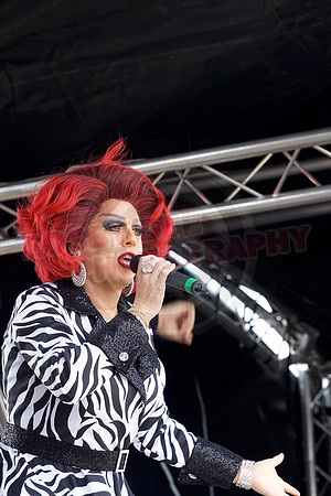 Isle of Wight Pride Beach Arena 2017.