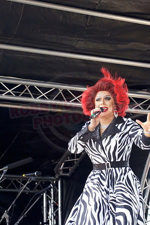 Isle of Wight Pride Beach Arena 2017.