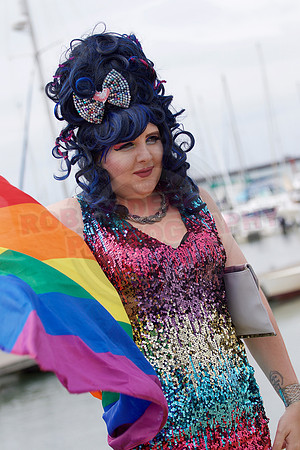 Isle of Wight Pride Beach Arena 2017.