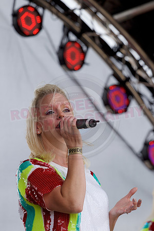 Isle of Wight Pride Beach Arena 2017.