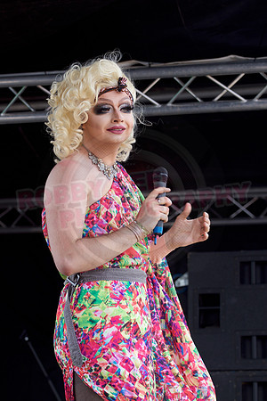Isle of Wight Pride Beach Arena 2017.