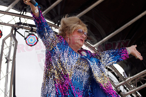 Isle of Wight Pride Beach Arena 2017.
