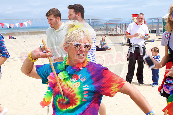 Isle of Wight Pride Beach Arena 2017.