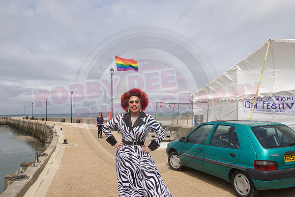 Isle of Wight Pride Beach Arena 2017.