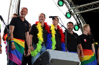 Isle of Wight Pride Beach Arena 2017.