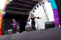 Isle of Wight Pride Beach Arena 2017.