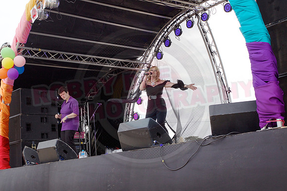 Isle of Wight Pride Beach Arena 2017.