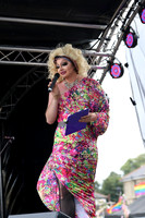 Isle of Wight Pride Beach Arena 2017.