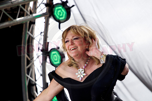 Isle of Wight Pride Beach Arena 2017.