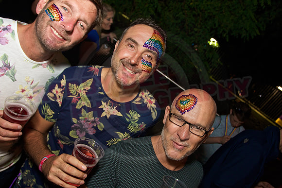 Manchester pride Canal Street celebration