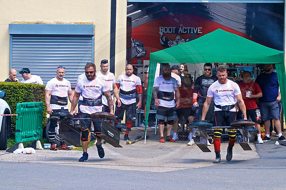 England's strongest 105kg man