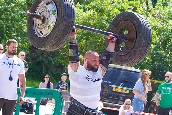 England's strongest 105kg man