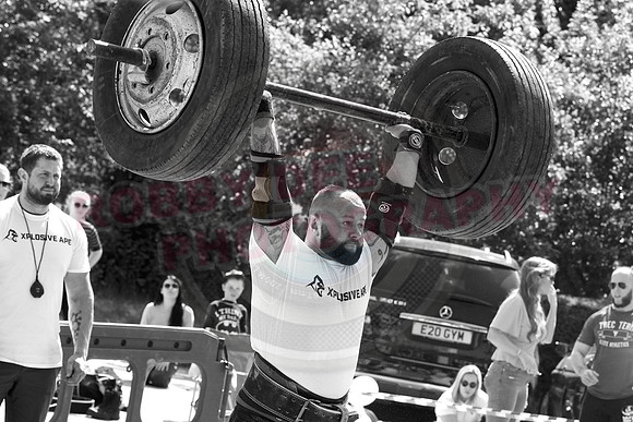 England's strongest 105kg man