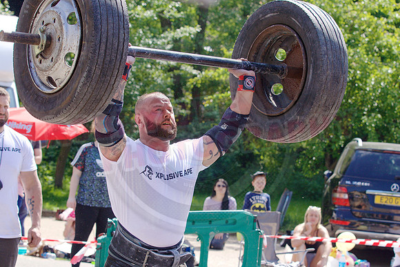 England's strongest 105kg man