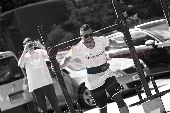 England's strongest 105kg man