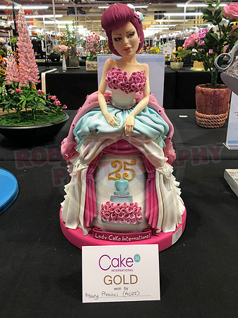 Class A: Celebration Cake marking the Cake International 25th Show