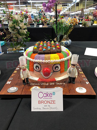 Class A: Celebration Cake marking the Cake International 25th Show