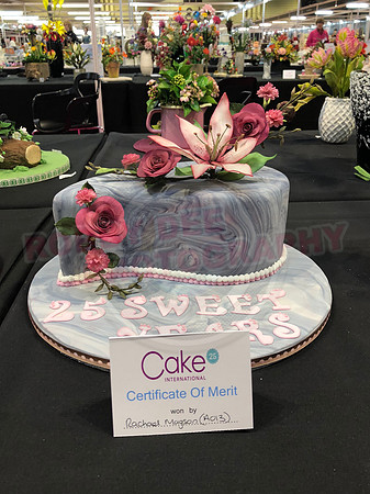 Class A: Celebration Cake marking the Cake International 25th Show