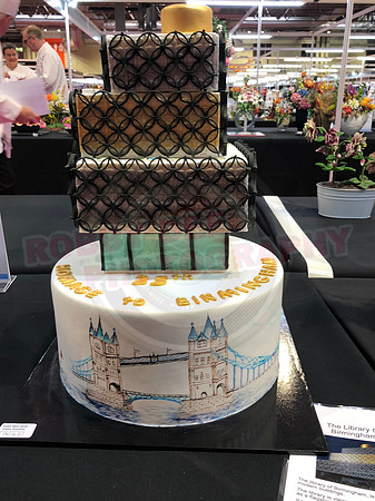 Class A: Celebration Cake marking the Cake International 25th Show