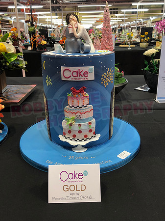 Class A: Celebration Cake marking the Cake International 25th Show