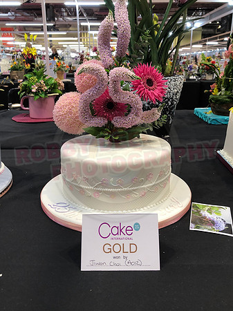 Class A: Celebration Cake marking the Cake International 25th Show