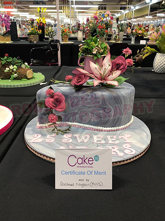 Class A: Celebration Cake marking the Cake International 25th Show