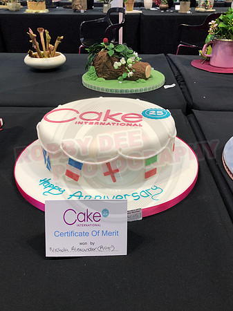 Class A: Celebration Cake marking the Cake International 25th Show