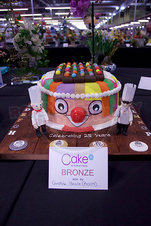 Class A: Celebration Cake marking the Cake International 25th Show