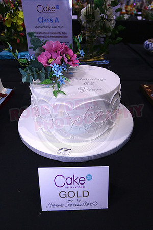 Class A: Celebration Cake marking the Cake International 25th Show