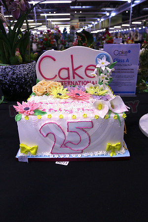 Class A: Celebration Cake marking the Cake International 25th Show
