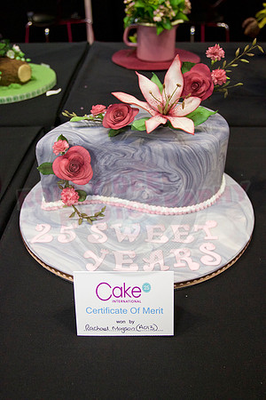 Class A: Celebration Cake marking the Cake International 25th Show
