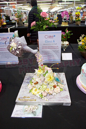 Class A: Celebration Cake marking the Cake International 25th Show