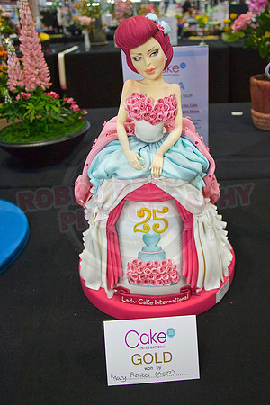 Class A: Celebration Cake marking the Cake International 25th Show