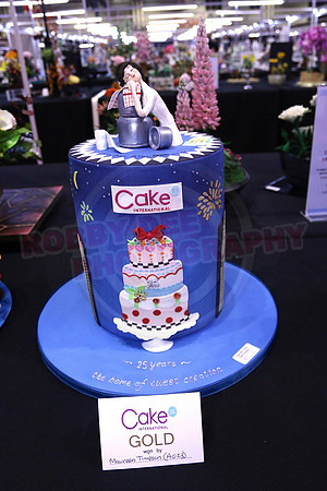 Class A: Celebration Cake marking the Cake International 25th Show