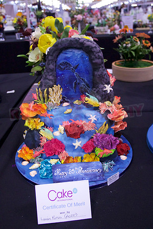 Class A: Celebration Cake marking the Cake International 25th Show
