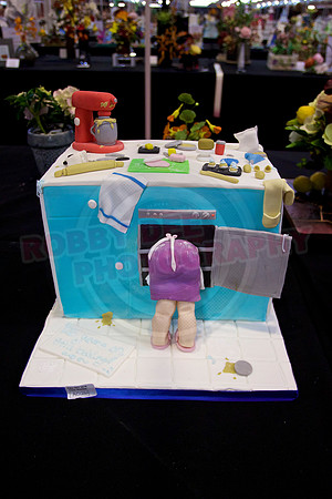 Class A: Celebration Cake marking the Cake International 25th Show