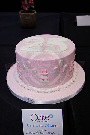 Class A: Celebration Cake marking the Cake International 25th Show