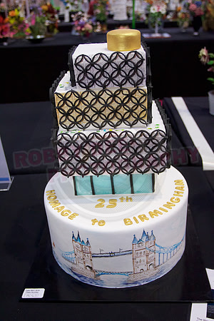 Class A: Celebration Cake marking the Cake International 25th Show