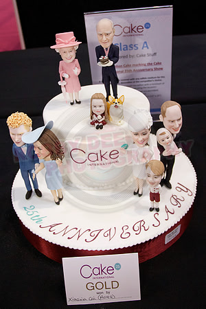 Class A: Celebration Cake marking the Cake International 25th Show