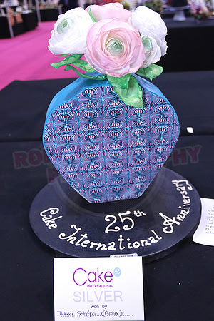 Class A: Celebration Cake marking the Cake International 25th Show