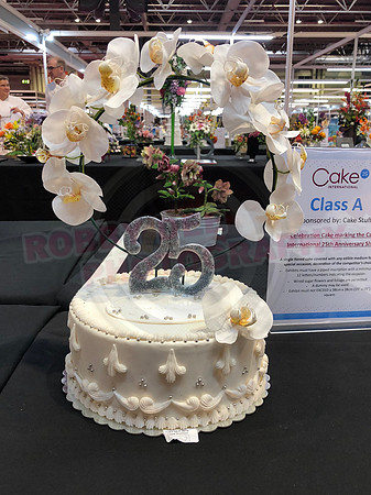 Class A: Celebration Cake marking the Cake International 25th Show