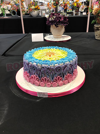 Class A: Celebration Cake marking the Cake International 25th Show