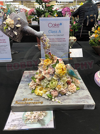 Class A: Celebration Cake marking the Cake International 25th Show