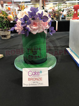 Class A: Celebration Cake marking the Cake International 25th Show
